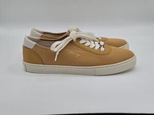 Tommy Hilfiger TWLURELL-C Womens 10.5 M Yellow Mustard Mesh Lace Up Sneakers